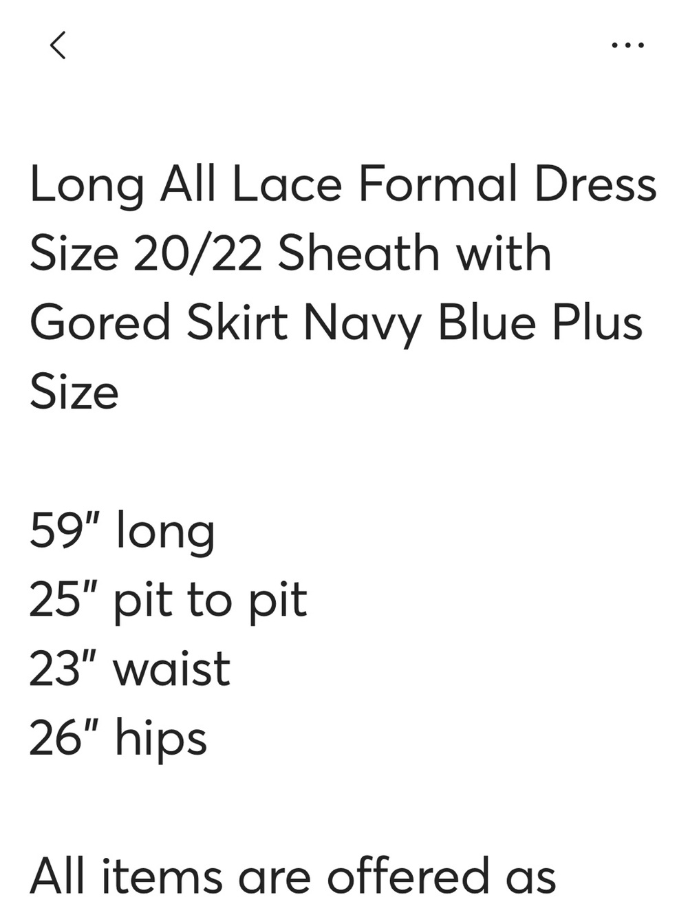 Navy Blue Lace V-Neck Maxi Evening Gown Dress with Satin Waist Tie 22/24 - Picture 10 of 10